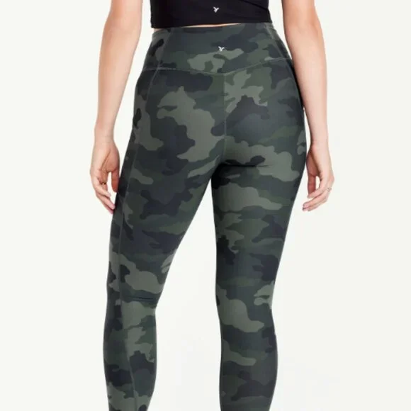 SOLD: Old Navy High-Waisted PowerSoft Full-Length Pocket Leggings XL - Picture 2 of 8